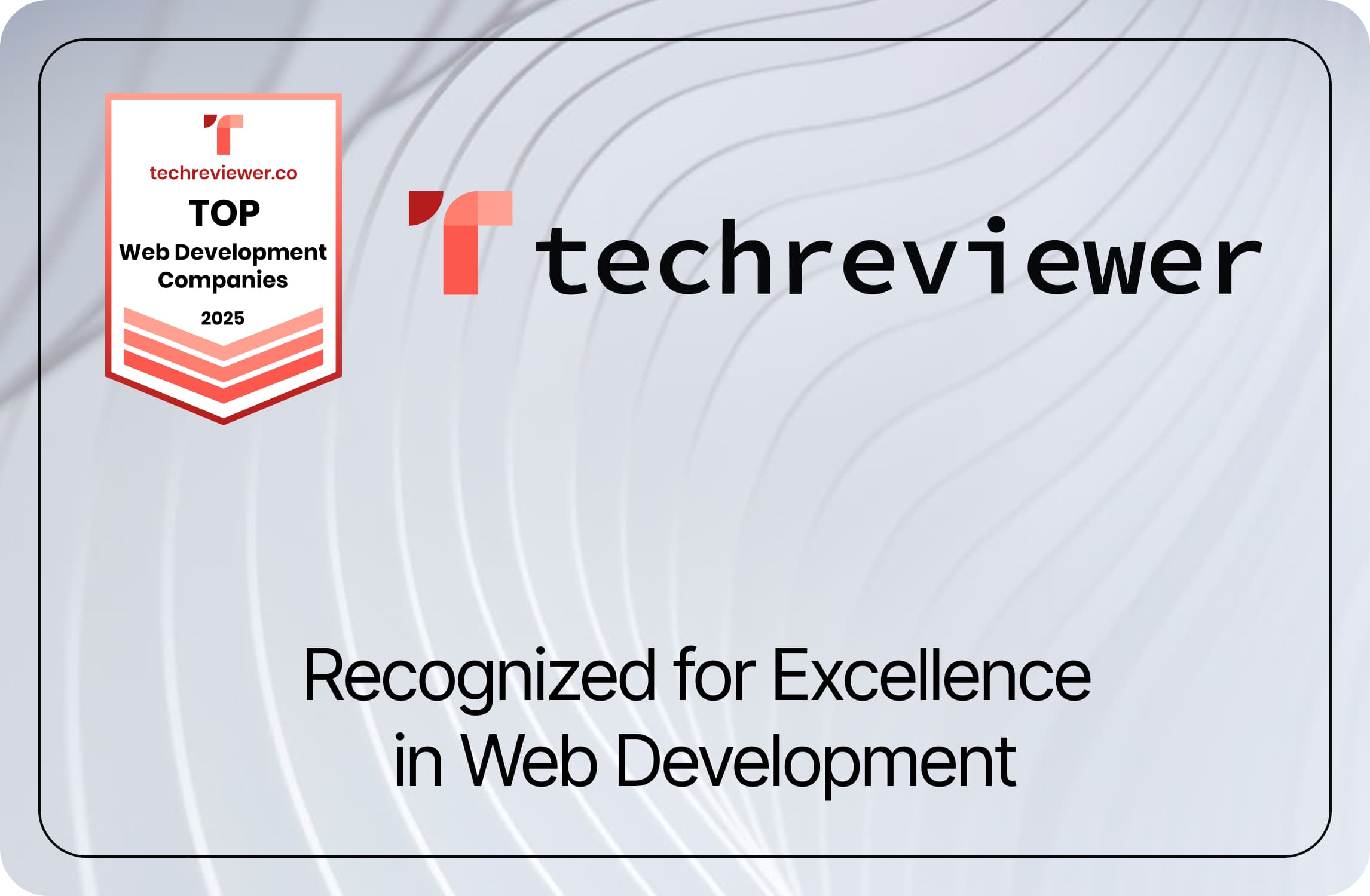 PPP Industry Recognized as a Leading Web Development Studio on TechReviewer