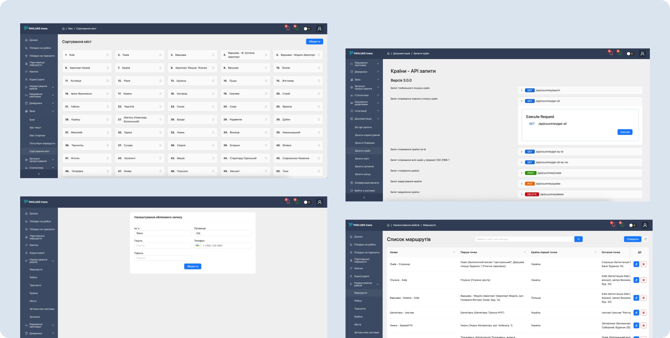 Implemented solution